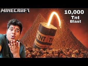 1 TNT vs 1,000,000 TNT – Minecraft’s Biggest Explosion EVER!