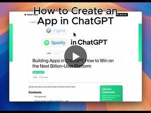 we've spent  30 hours building with the new ChatGPT apps SDK.here's everything we learned on how to best build & distribute apps:1. find your natural handoff pointthe biggest learning: don't… | Elliot Garreffa