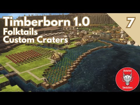 TIMBERBORN 1.0 | Episode 7 | Custom craters map