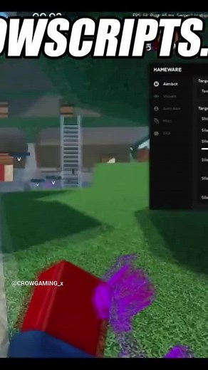 Arsenal GUI Script 2023 #crowgaming #roblox #robloxhacks #script #shorts #roblox_script
