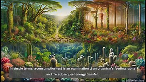 Consumption test in biology