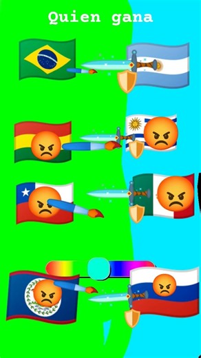 brasil_bolivia_chile_belice vs ARGENTINA _URUGUAY_MEXICO_RUSIA