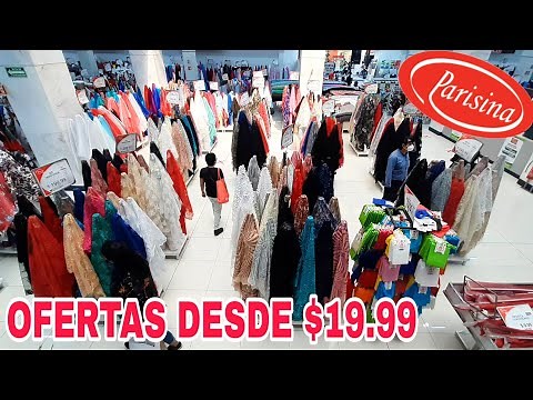 PARISINA: TELAS EN OFERTA DESDE $19.99 EL METRO: TELAS DE TODO TIPO PARA CONFECCIONAR ROPA