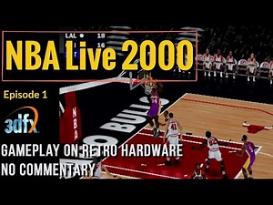 NBA Live 2000 [Ep.1] - Retro PC Gameplay [3DFX Voodoo Graphics - Intel P200 MMX][No Commentary]