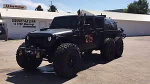 871K views · 19K shares | The Loco Hauk by Haük Designs has arrived in the AMSOIL INC. Booth at the Sturgis Motorcycle Rally! This beast is the world's only fully functioning Steam-Powered 6X6 Jeep Wrangler. Steam pressure at 1500 PSI creates 3,000 ft lbs of torque. (Kenny Hauk) | AMSOIL INC. | Facebook