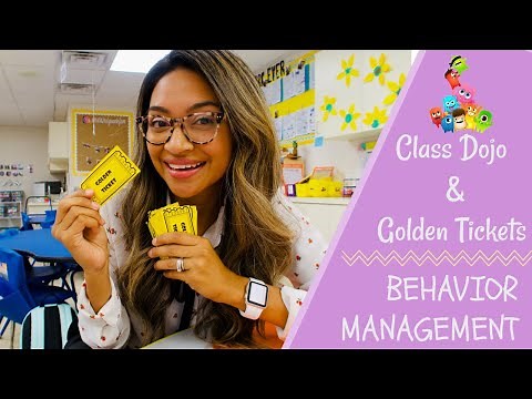 MY BEHAVIOR MANAGEMENT SYSTEM | Class Dojo, Golden Tickets are & Warm Fuzzies!