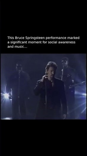 Bruce Springsteen performing "Streets of Philadelphia" at the 66th Academy Awards in March 1994