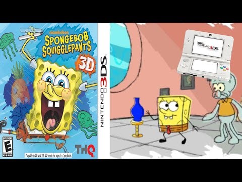 SpongeBob Squigglepants 3D Gameplay Nintendo 3DS
