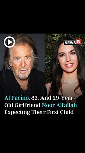 Al Pacino is going to be a father at 82. The legendary actor is expecting his first baby with his 29-year-old girlfriend Noor Alfallah https://www.news18.com/entertainment/hollywood/al-pacino-expecting-his-first-baby-at-82-with-29-year-old-girlfriend-noor-alfallah-7961617.html #AlPacino #NoorAlfallah #TheGodfather | News18