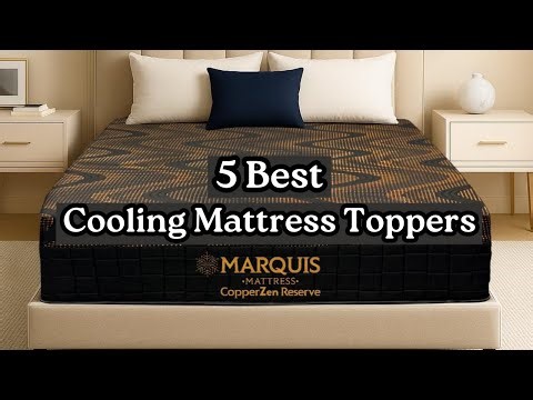 Top 5 Cooling Mattress Toppers 2025 ❄️ | Sleep Deeper & Wake Up Refreshed