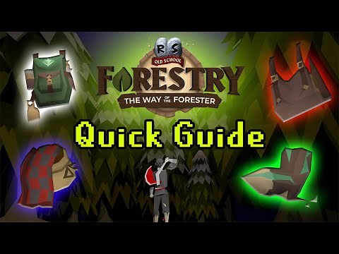 [OSRS] FORESTRY Quick Guide - Everything YOU Need to Know - RuneScape Woodcutting Expansion