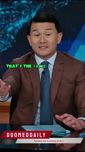 He Gave the Economy an A++ 😭 #fifa #trump