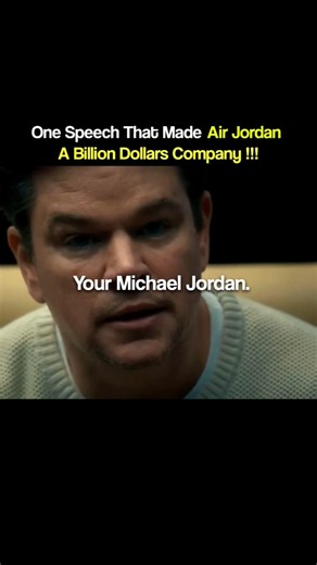The Speech That Got Michael Jordan Into Air |#michaeljordan #nba #airjordan #motivation #trending
