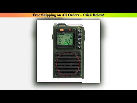 Retekess TR111 Radio FM Portable Radios AM FM Mini Ham Radio Shortwave Emergency Amateur Radio