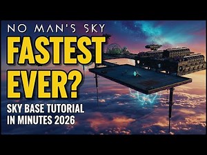 Fastest Sky Base EVER? Build Floating Heaven in Minutes | No Man's Sky Tutorial