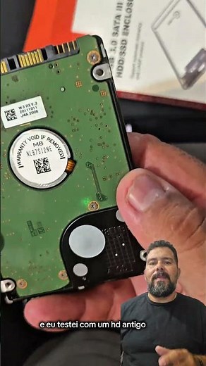 COMO TRANSFORMAR HD ANTIGO EM EXTERNO! (Case Transparente USB 3.0 SATA) 💻🔥