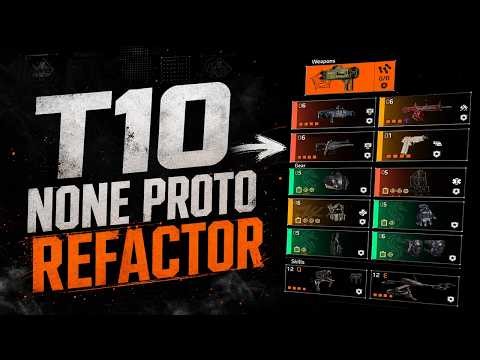 NONE Prototype Refactor Build is PERFECT for Tier 10 Escalation! | The Division 2
