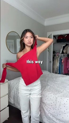 ✨ 1 Top = 3 Outfits 👕💖 Easy Styling Hacks You NEED to Try
