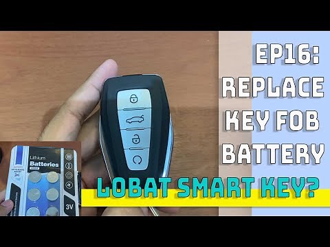 EP16: Replace Geely Okavango Key FOB Battery