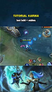 2.8M views · 19K reactions | Karina tutorial + best build and emblem #mlbbkarinazodiac #mlbb #mlbbkarina | Pandu Hirka | Facebook