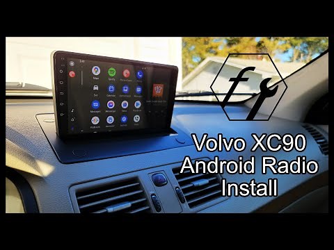 Installing an Android Head Unit in a Volvo XC90