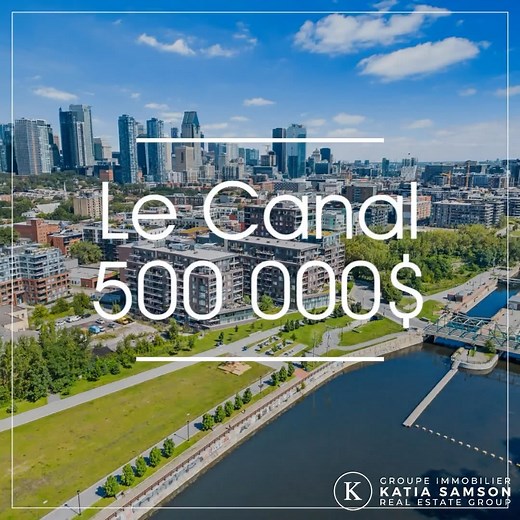 Nouvelle Inscription I Just Listed ! Le Canal 1910 Du Canal #603 Griffintown 500 000$ Centris # 14766718 Recently built. Lovely condo with open concept living area great for entertaining. Private balcony. Two good sized bedrooms and 1 bathroom with laundry area. Ceilings exposed concrete. Storage locker included. Located on the banks of the Lachine Canal, a few steps from Notre-Dame Street, as well as various cafes and restaurants. Includes a range of services for all residents including indoor 