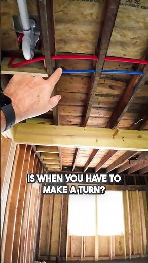 How water lines work in houses...