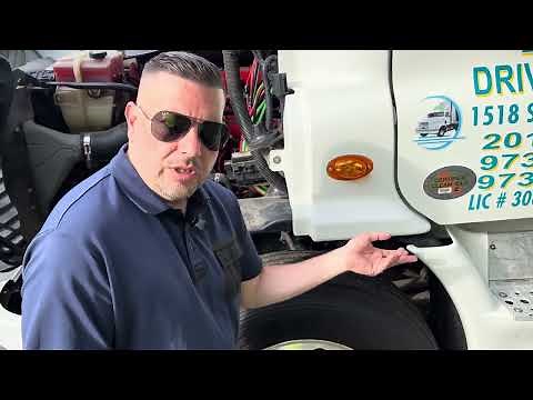 NJ MVC New CDL Class A outside pre trip inspection