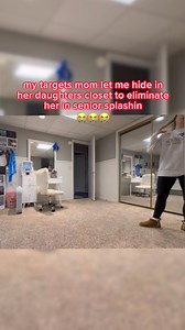 her scream at the end 💀 #seniorsplashin #splashinapp #splashin #seniorassassin | Splashin