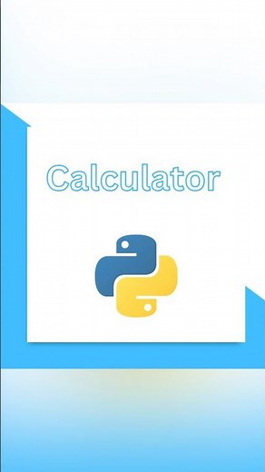 تصميم تطبيق آلة حاسبة بايثون بخطوات بسيطة | Calculator App in Python #code#python #programming