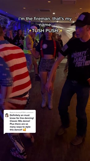 Fun Halloween Line Dance - Tush Push Linedancers TikTok