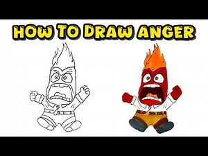 How to Draw Anger from Inside Out – Simple Drawing Guide for All Skill Levels
