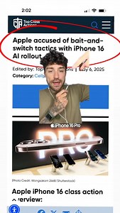 12 reactions | Apple is getting hit with 3 lawsuits… all over iPhone...