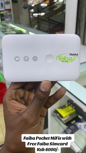 Faiba Pocket MiFis with Free Simcard | Affordable Home & Office Wifi