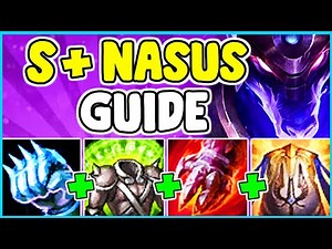 HOW TO PLAY NASUS TOP & SOLO CARRY In Season 10 | Nasus Guide S10 - League Of Legends