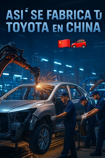 🚘 La impresionante fábrica donde nacen los Toyota 🇨🇳✨ . . . .. #ToyotaChina #FábricaAutomotriz #IngenieríaJaponesa #LíneaDeProducción | Ondavisual