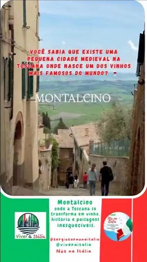 Montalcino: onde a Toscana se transforma em vinho, história e paisagens inesquecíveis. #italia