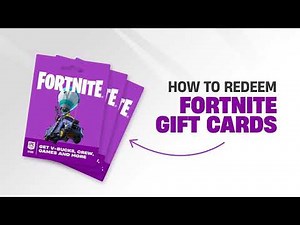 How To Redeem Fortnite Gift Cards