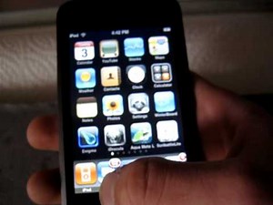 iHome iPod Touch/iPhone Home Button Alternative