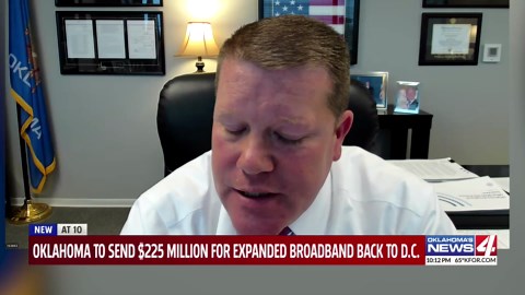 Oklahoma to send $225 million for expanded broadband back to D.C.