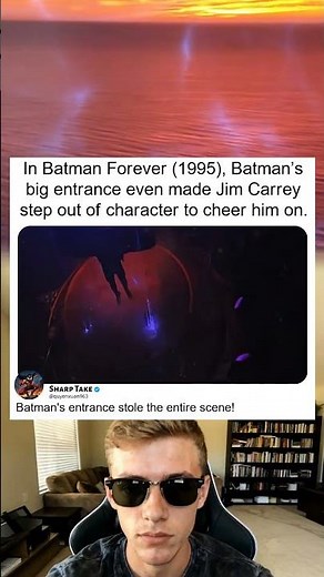 Batman’s Epic Entrance in Batman Forever