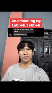 Ano meaning ng Labbe/Lebbe | Yusef Kim