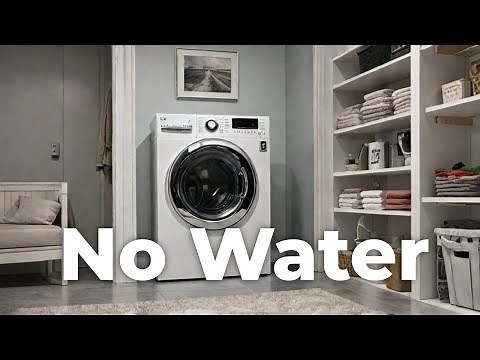 ✨ LG WASHER - NO WATER - Easy Fix ✨
