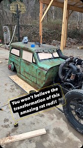 I can’t take any credit for the transformation of this Crosley rat rod, but I did take up a few windows with @corywheatcustoms and @hannah_wheat24v on the old #mousetrap before the sandblaster showed up to strip this back to bare metal!! Check out Cory’s latest video and you’ll be amazed what that boy can do in a weeks time. #crossthreadgarage #dadanddaughter #sweetpatina #bruntworkwear | Crossthread Garage & Salvage