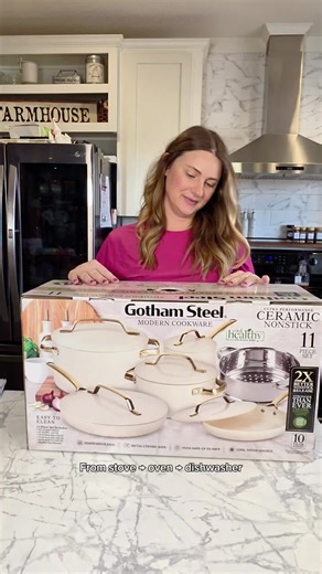 Gotham Steel 11 Piece Cookware Set for Easy Cooking