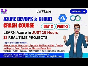 #azure #devops Crash Course | DAY 2 | Part-3 | Azure Work Items | Backlogs | Delivery Plan