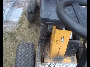 Fast lawn tractor (FWD)