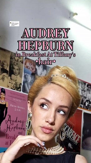 Recreating Audrey Hepburn's Iconic Hairstyle | Vintage Hollywood Glam