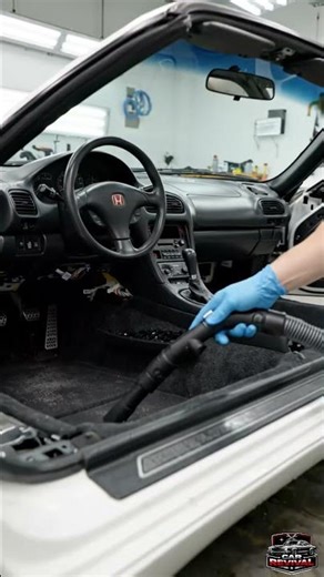 From Rust to Legend: White Honda NSX 1990 Complete Restoration ASMR 🚗✨