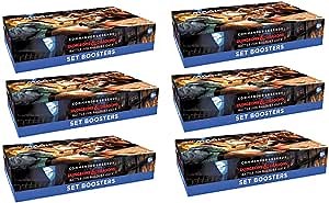 Magic: The Gathering Commander Legends: Battle for Baldur's Gate Case of 6 Set Booster Boxes